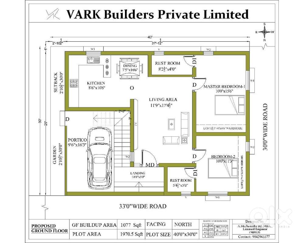House for Sale in Kochadai to Thuvariman Route