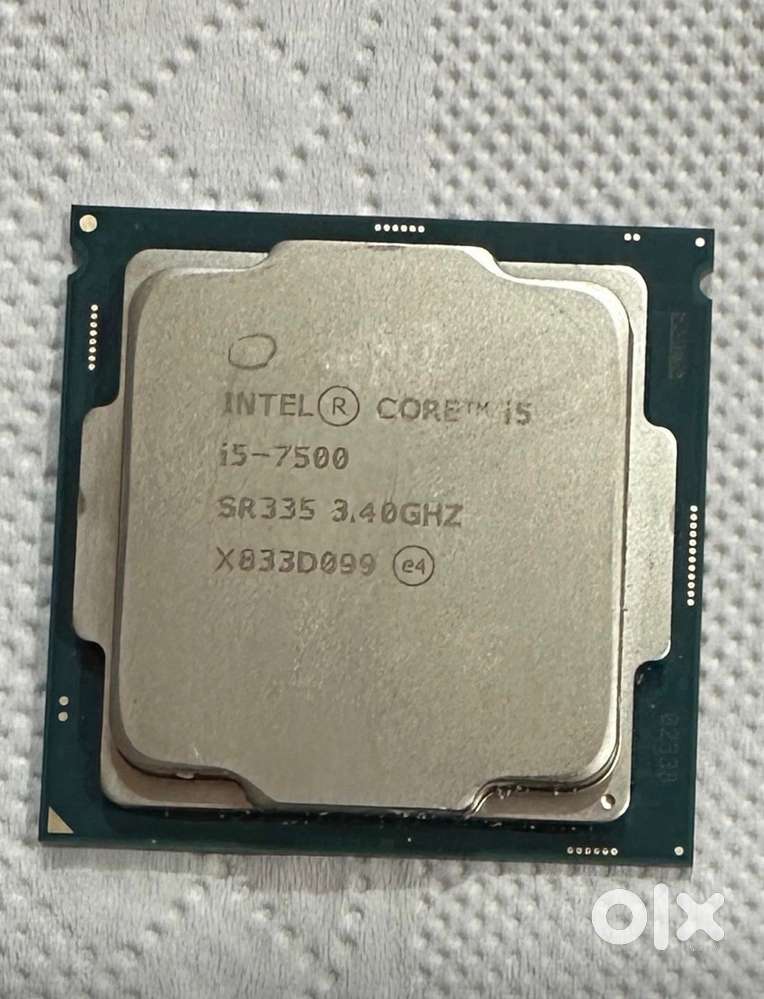 i5 7500 processor, 3.40 GHZ