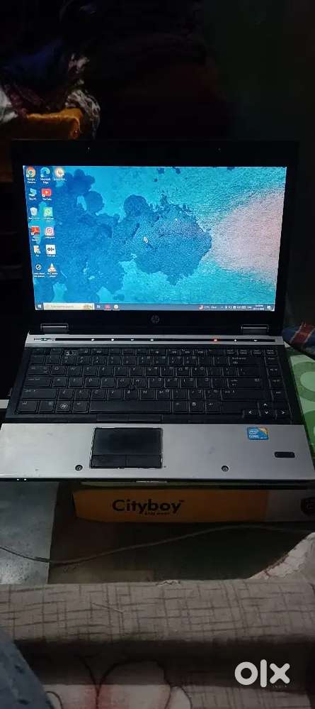 HP laptop i5 SSD.128GB 500GB storage
