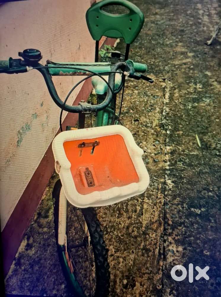 Twitter ব্র্যান্ডের ছোটদের সবুজ সাইকেল।