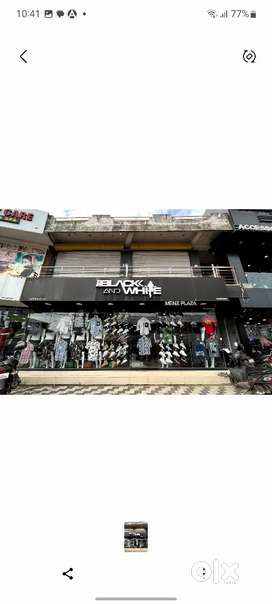 Commercial building,2shutter, 1 on ground floor and 1 on first floor