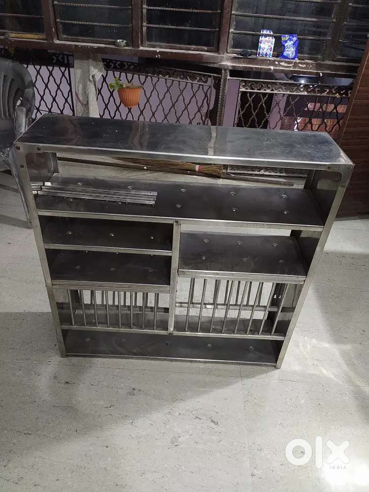 Crockery stand stainless steel