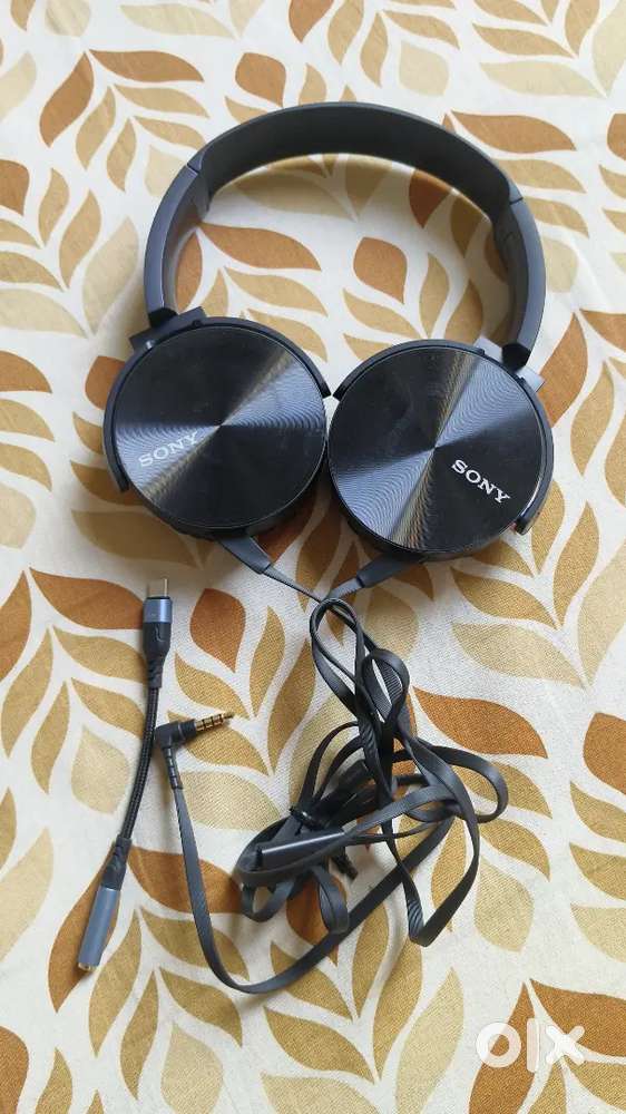 MDR-XB450AP sony wired headphones