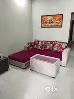 1bhk with drawing room furnished flat peermuchala dhakoli