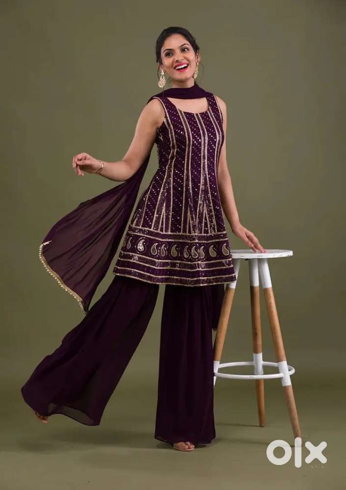 Gharara 3pis jorjet 700 pis redimed dress