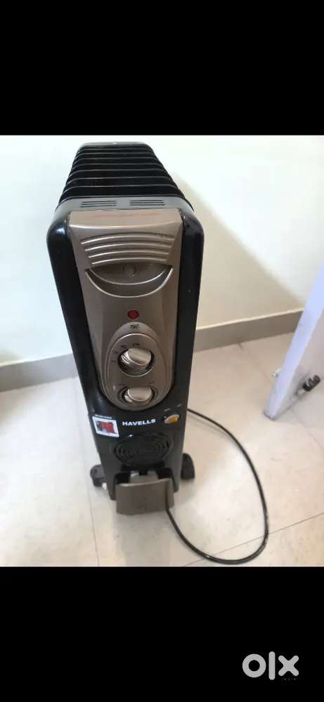 Havells oil radiator heater 9 fin 3 yrs old