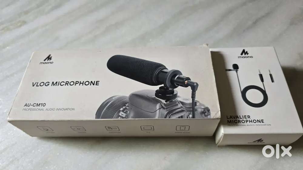 Maono microphones for sale.