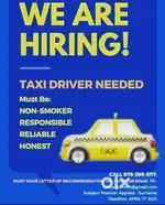 Driver needed for ola uber