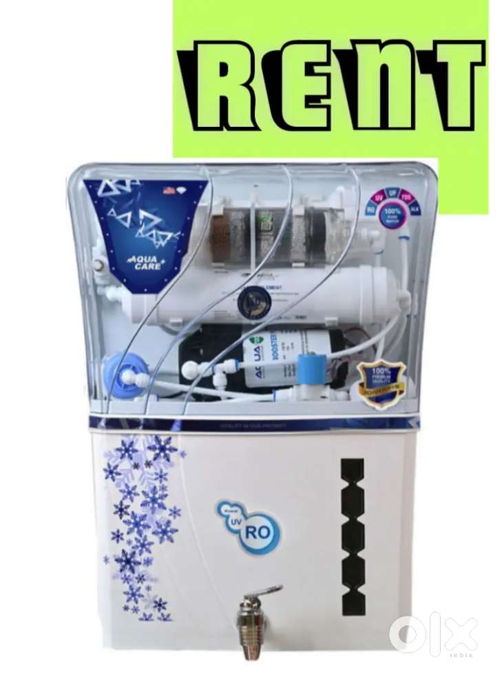 Water purifier available on rent