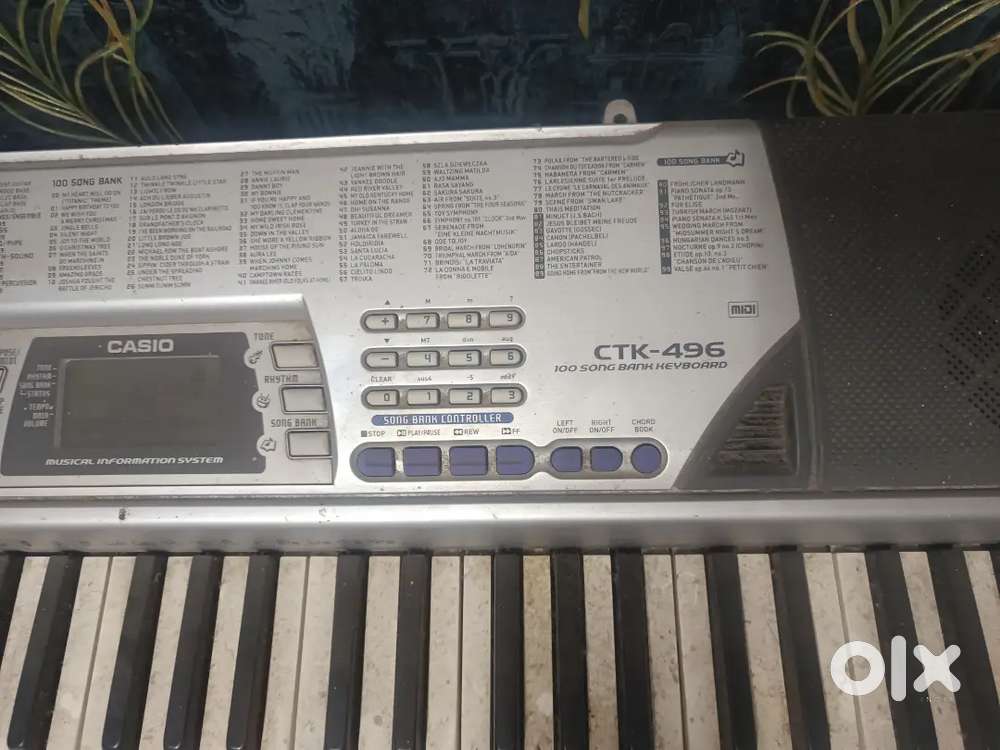 Casio CTK496 keyboard in good working condition