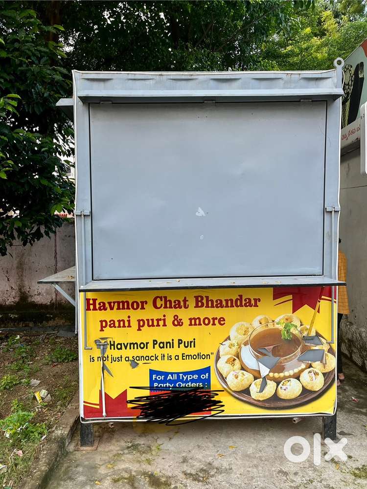 Container for coffee juice chat bhandar