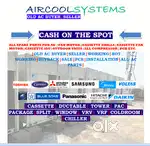 CASSETTE AC|FAN MOTOR|BLOWER|PCB|CASSETTE PUMP|CASSETTE INDOOR UNITS|C