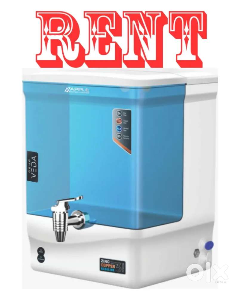 Ro water purifier available on rent