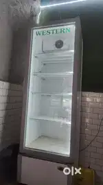 Glass door western fridge