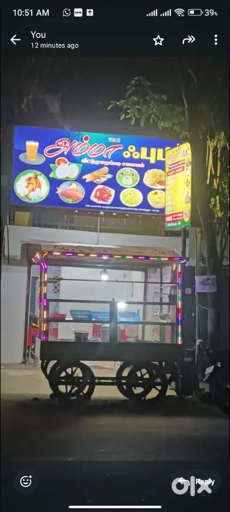 Food cart veicle full SS Steel