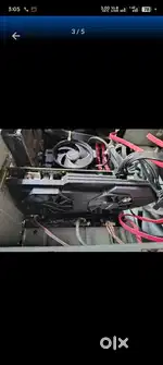 Gaming pc with monitor