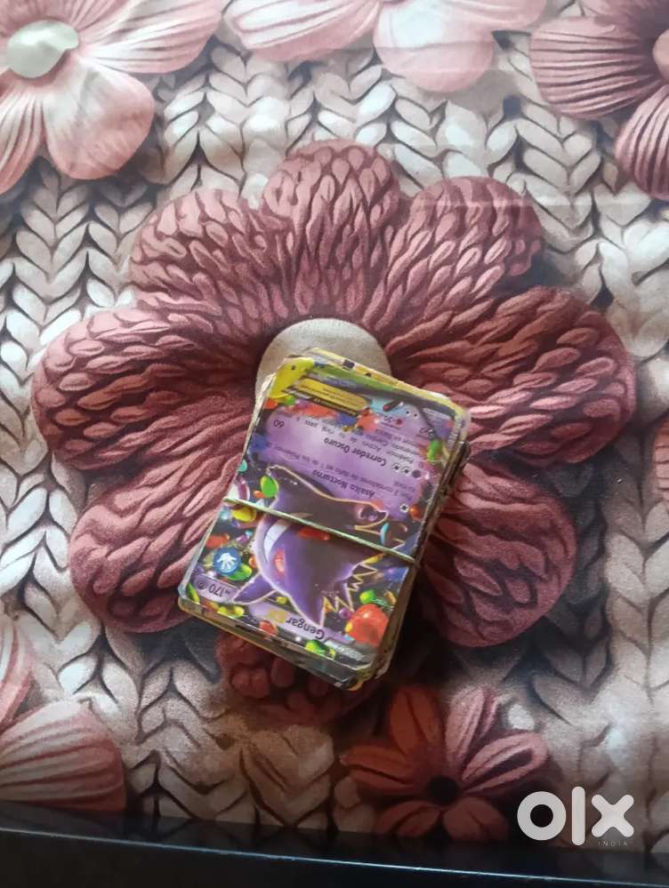 Pokemon card and  tash