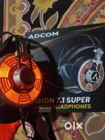 ADCOM Vision 7.1 USB Noise Cancelling Gaming Headphone For Sell