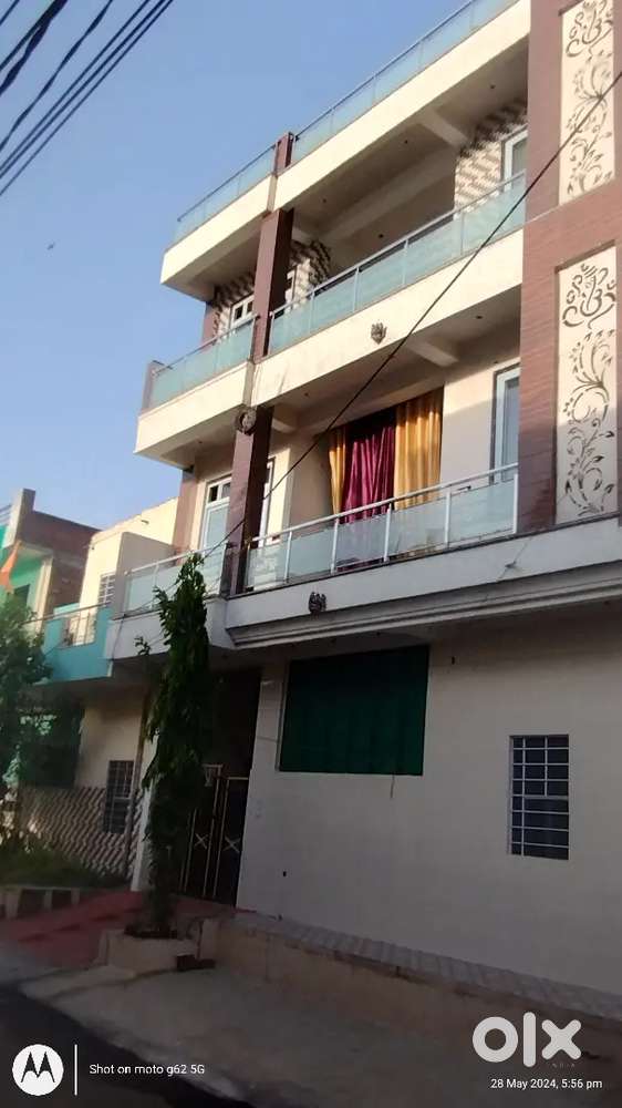 3 rooms one bathroom and a big hall including a terrace