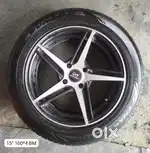 15 Old Alloy Wheels & Tyres  for good condition