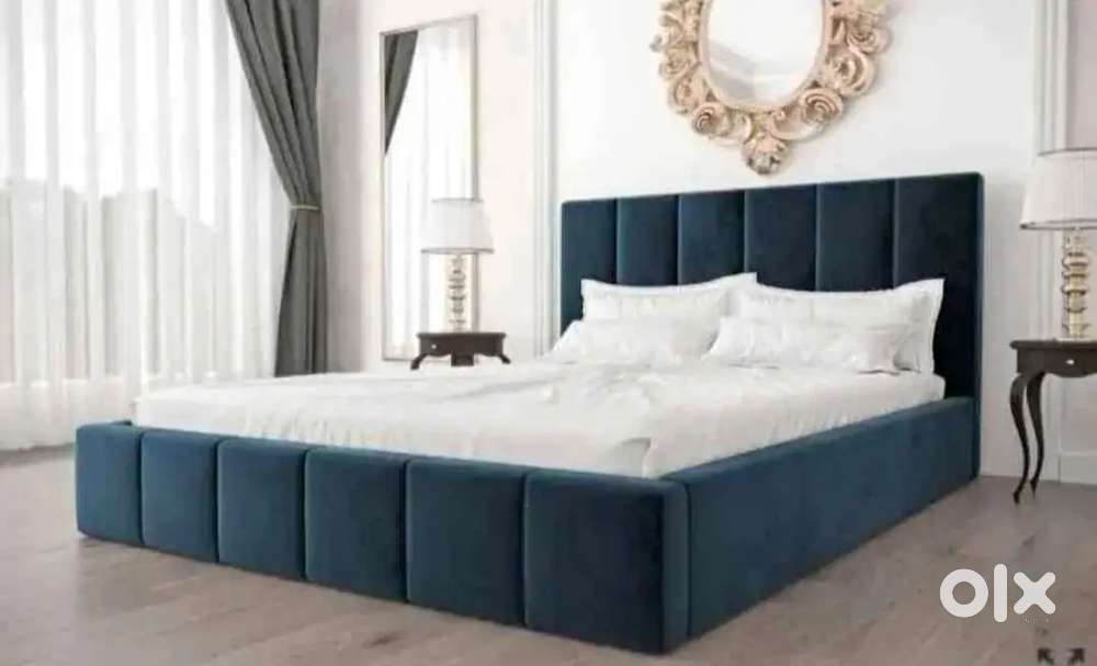 Luxury double bed with box very cheapest price