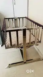 steel sleeping julha for upto 4 year old baby