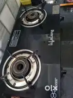 Lifelong 2 Burner Glass Top Automatic Gas Stove – 6 Months Old
