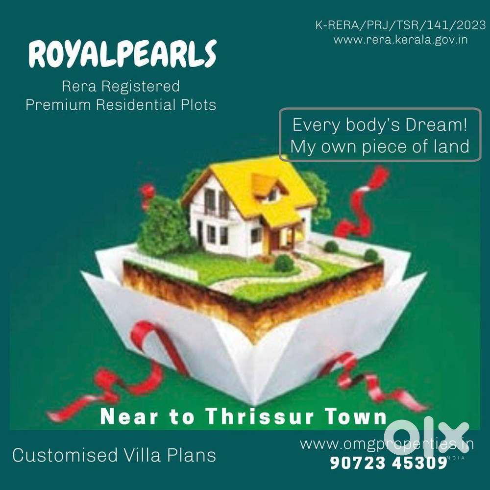 HOUSING PLOTS FOR SALE IN THRISSUR TOWN