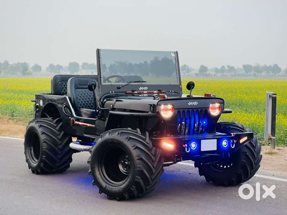 Modified Black Jeep