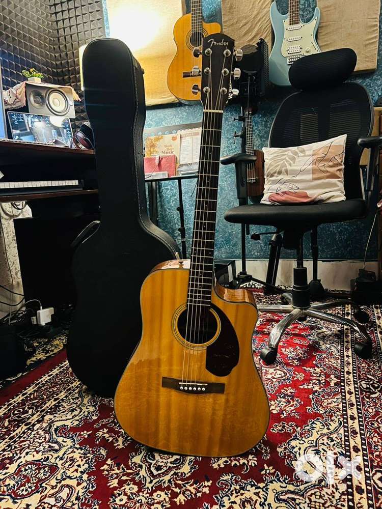 Fender CD140SCE Electro-Acoustic Guitar with Hard Case