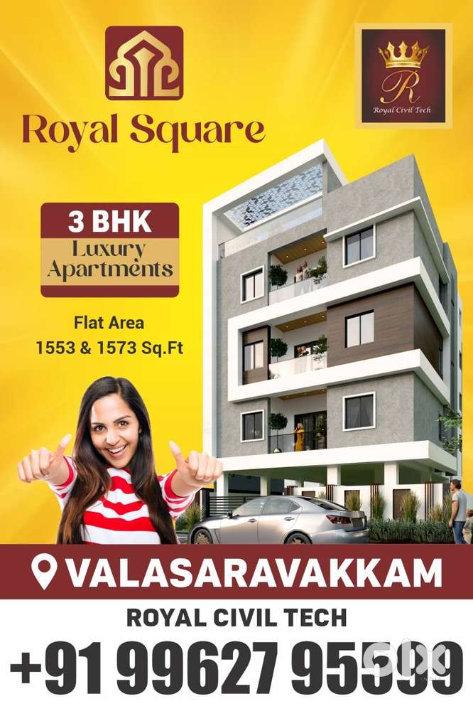 Apartments 3bhk Available