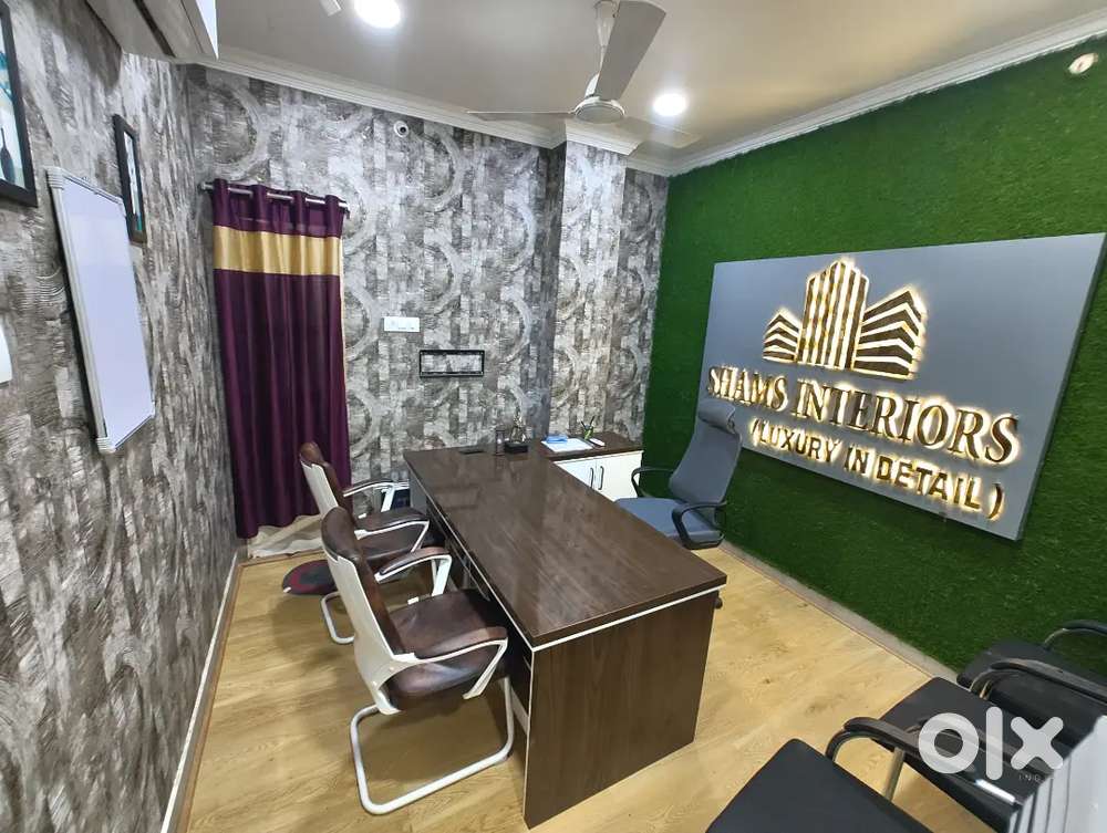 Shop for rent with Cabin, reception space and Bathroom /