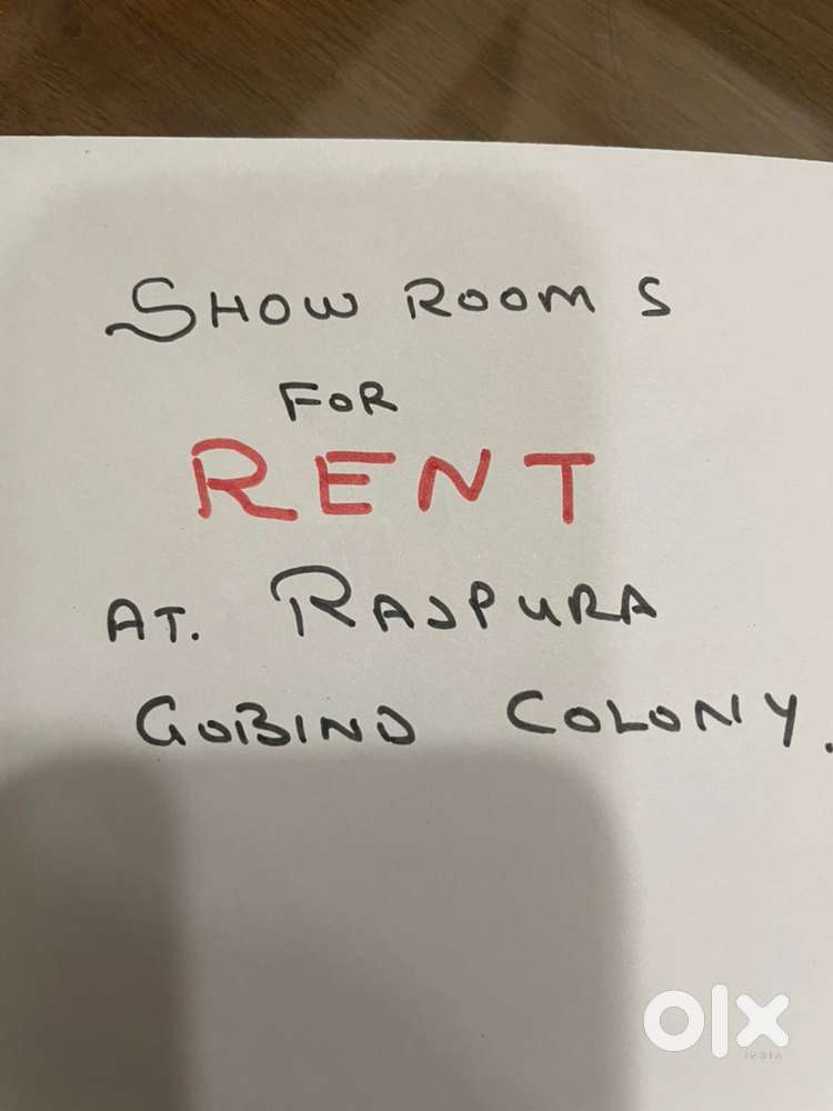 Showrooms for rent for office institute coaching centre lab clinic etc