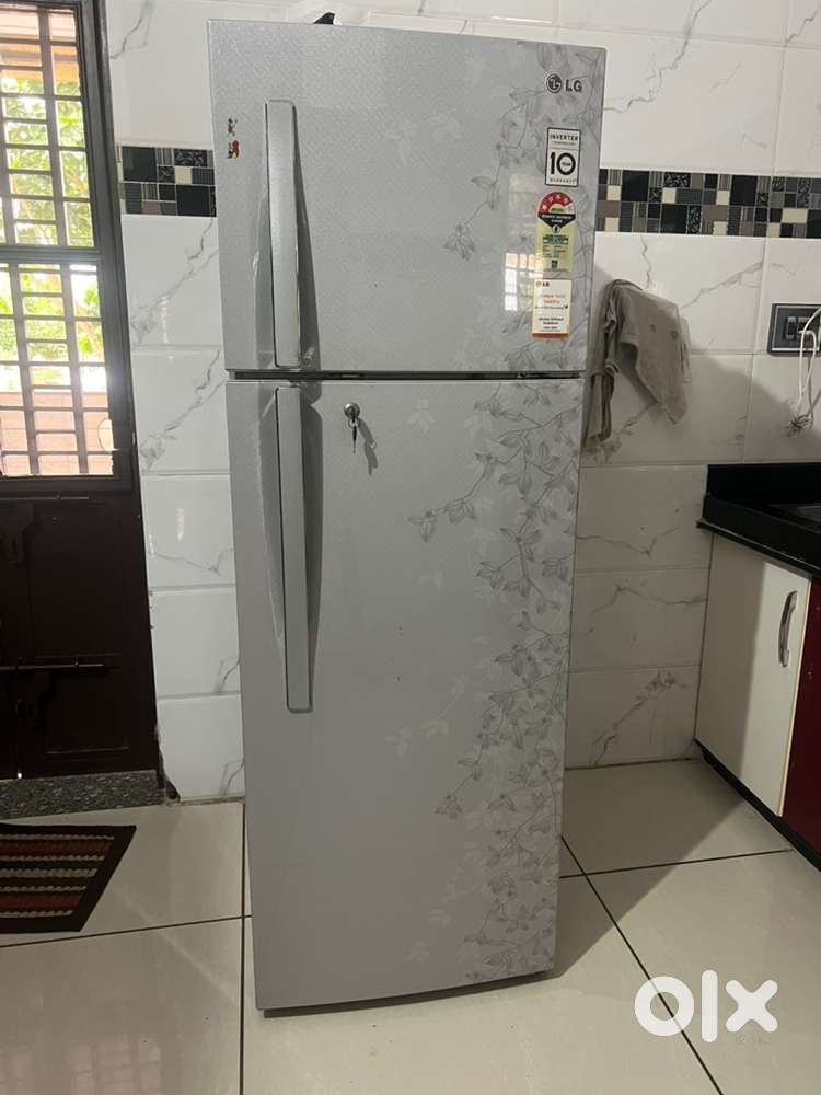 LG double door refrigerator 4 star inverter 310 liters