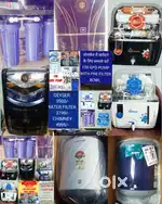 AQUA FRESH WATER PURIFIER RO FILTER, GEYSER, CHIMNEY, UNDER SINK RO