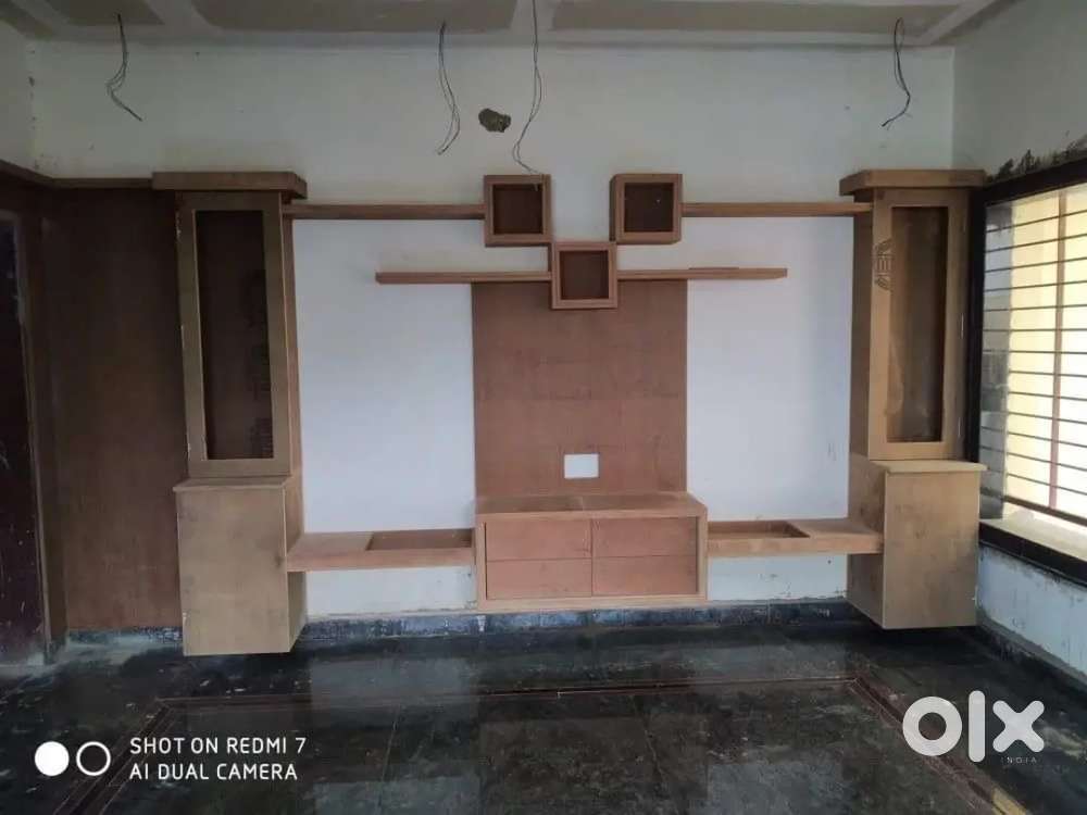 फलेट आफिस बंगलो शोरूम में वुडन फर्नीचर ओर ओल वकॅ समाधान ऐक फोन से