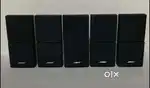 Bose double cube speakers 5 nos. Each speaker 200watts 8ohms Rs 34,999