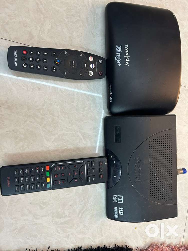 Setup box Air tel and Ta ta Sky