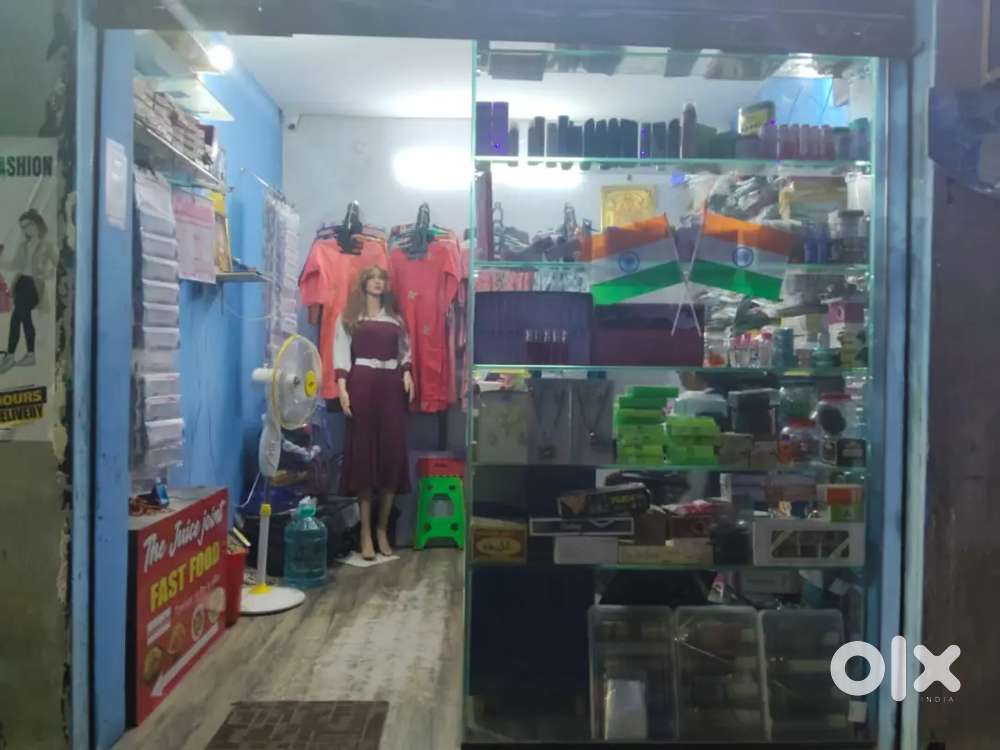 Cosmetic and clothing shop for sale