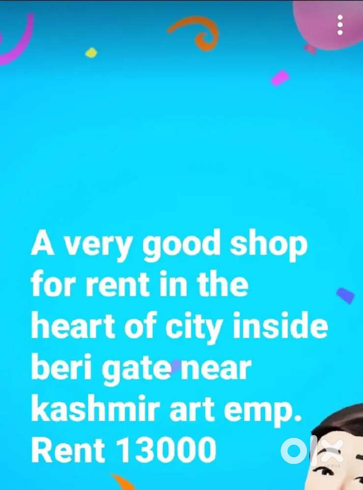 A very good shop for rent