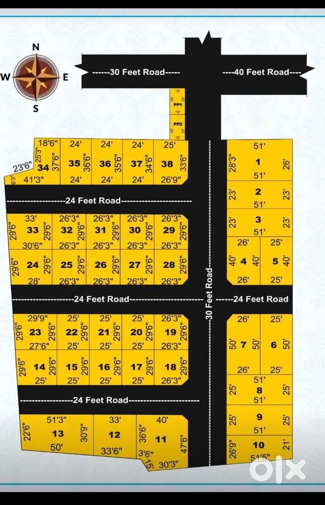 738sqft plot for sale in Kolapakkam, New Perungalathur.