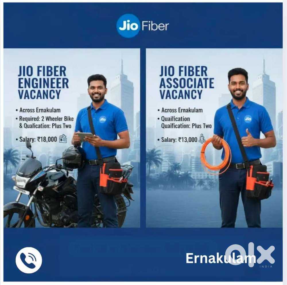 JIO ENGINEER AND HELPER VACANCY