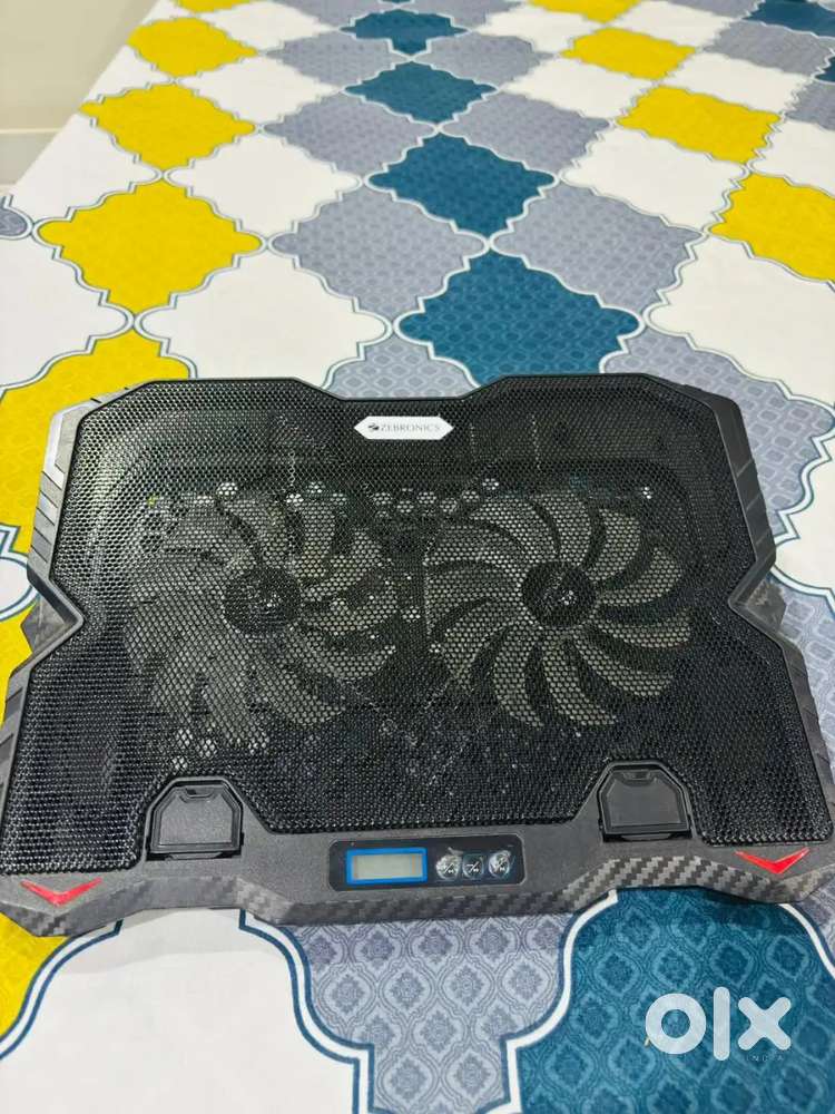 It's a brand new condition Zebronics cooling pad