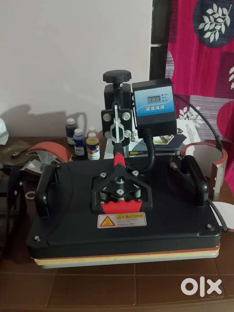 Urgent sell of sublimation press hit machine with by