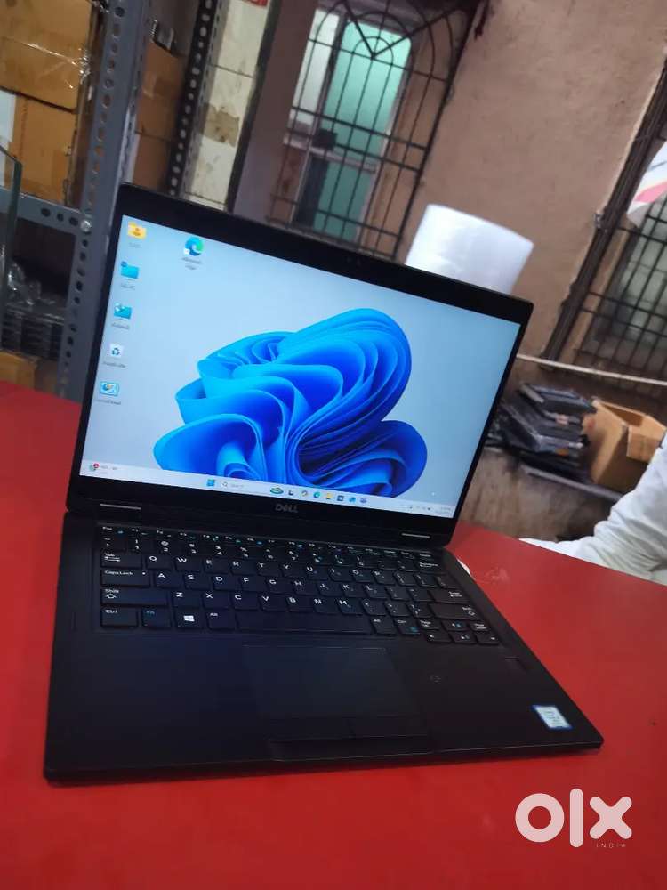 Dell tuch screen laptop perfect working and new looking condition