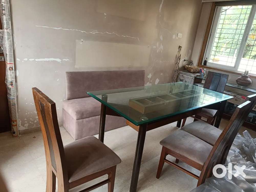 Dining table and chairs