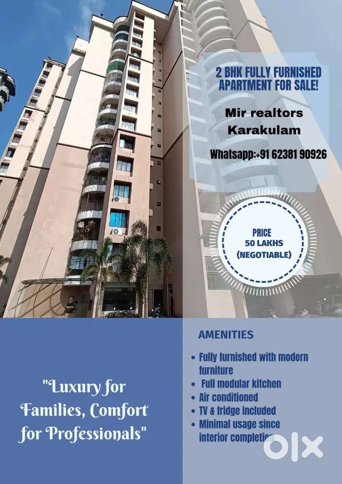 *2 BHK Fully Furnished Apartment