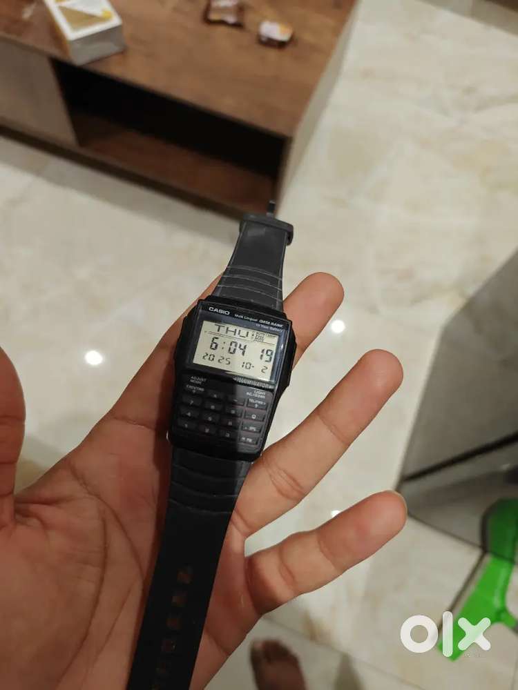 Casio calculator digital watch