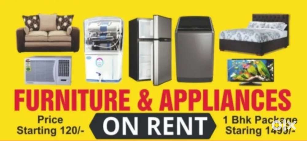 Furniture appliances on RENT