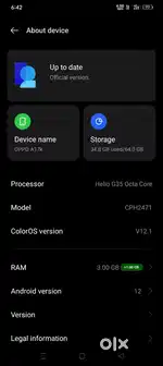 Oppo A17k 4g